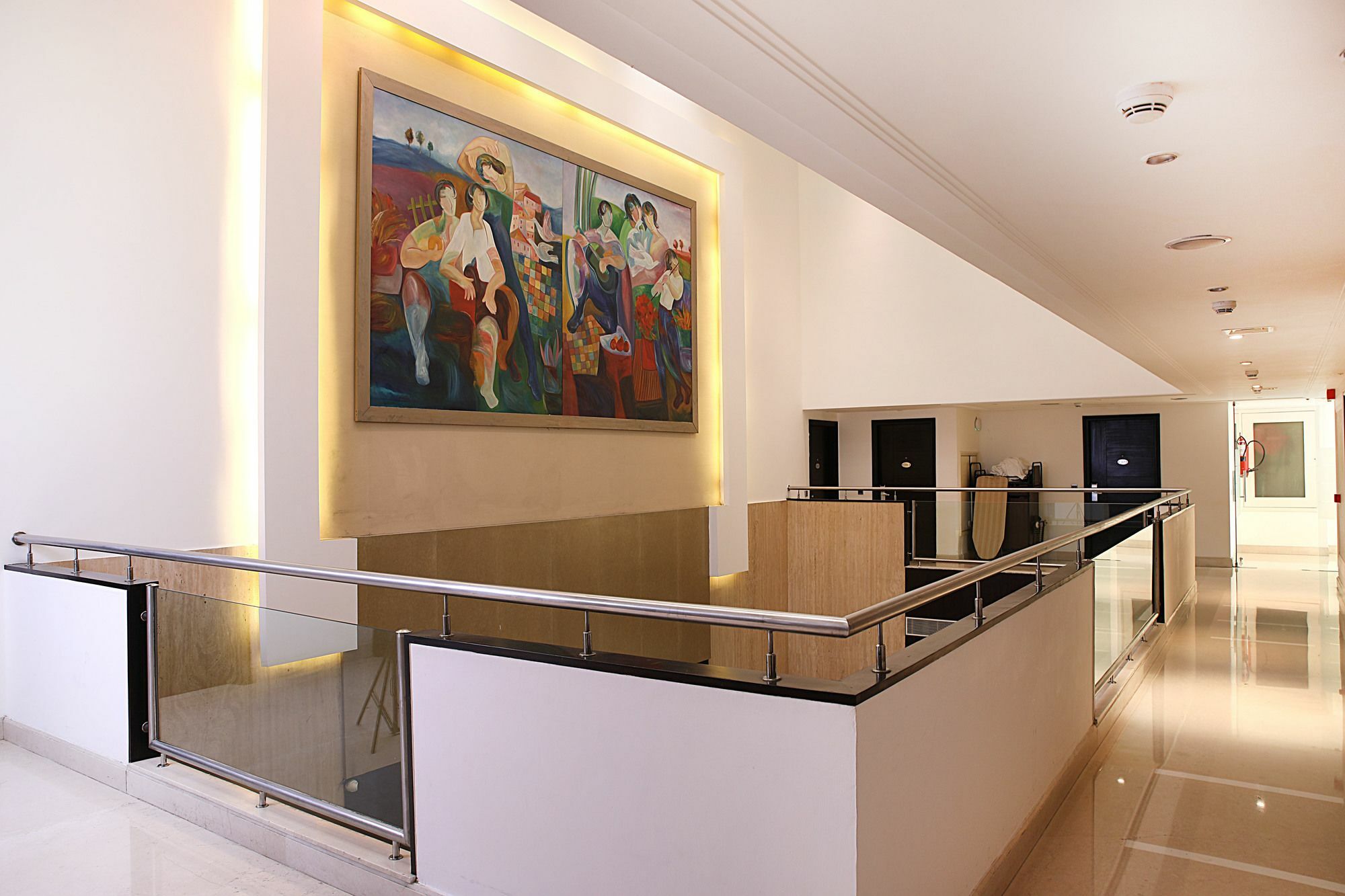 Inde Hotel Vista Woods Huda City Centre, Gurgaon Esterno foto